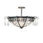 3 - Light Semi Flush Mount
