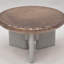 Table basse moderne en résine créative
