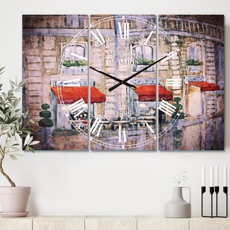 Love in Paris II - Horloge murale traditionnelle