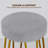 Cedernier Upholstered Counter Stool with Metal Frame-1023919477