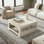 Table basse avec rangement Korbin