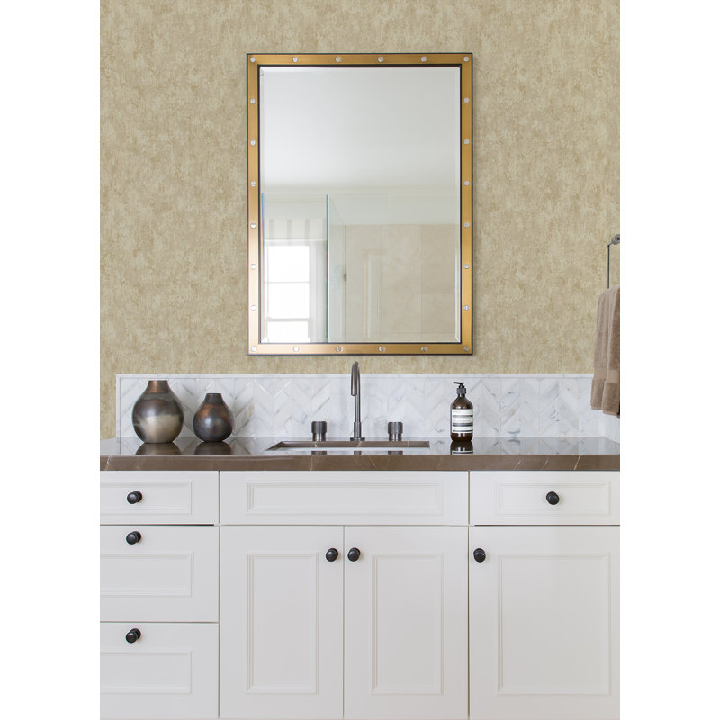 Metallic Wallpaper Roll, Champagne
