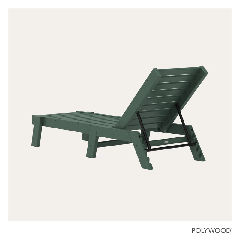 POLYWOOD Captain Chaise, Hunter Green