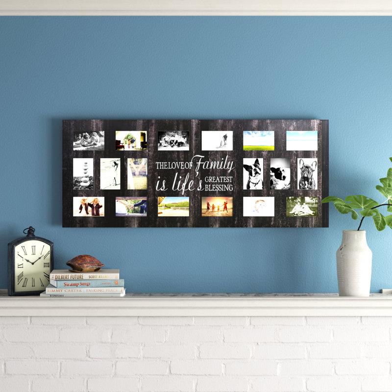 Ampthill Black Wood Matte Picture Frame