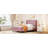 Upholstered Platform Bed,Velvet-134285211-134285208