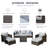 Kaniha Premium All-Weather Wicker 5 - Person Patio Conversation Set with Cushions-1440362626