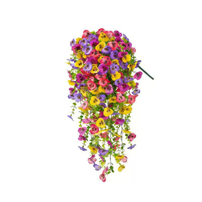 Fleurs artificielles artificielles en soie artificielle