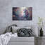 Art mural en métal luxueux «Fantasy Unicorn 3» par Momart-106420314