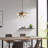 3-Light Spiked Chandelier