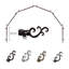 Ensemble de tringle à rideaux simple et quincaillerie pour fenêtre à 6 côtés Verlyn-309483131-391599324