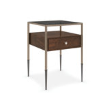 Glass End Table