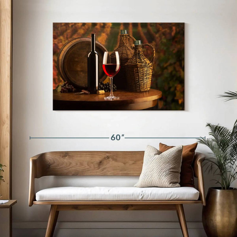 Yarlin Vineyard Red Wine Sampling, 30" H x 45" W