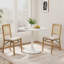 Linen Upholstered Dining Chair-129222494-129222495