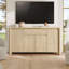 Buffet Rondo 63 po moderne en bois naturel avec 4 portes et étagères réglables pour la cuisine