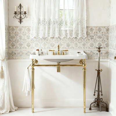 Ensemble de meuble-lavabo simple mural 36 po