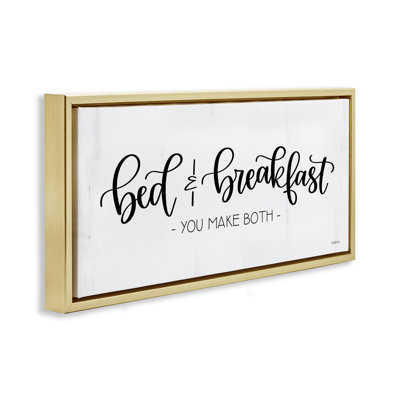 Art mural sur toile Bed & Breakfast