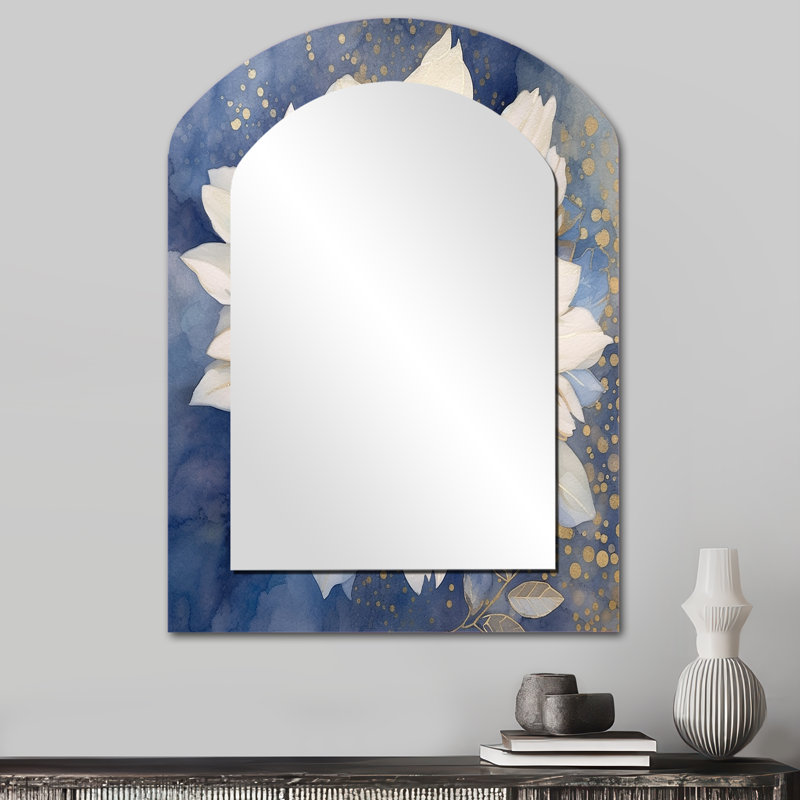Miroir mural élégant, 34 po x 25 po