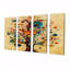 Daelyn - Paysage abstrait, art mural 4 pièces-106425391