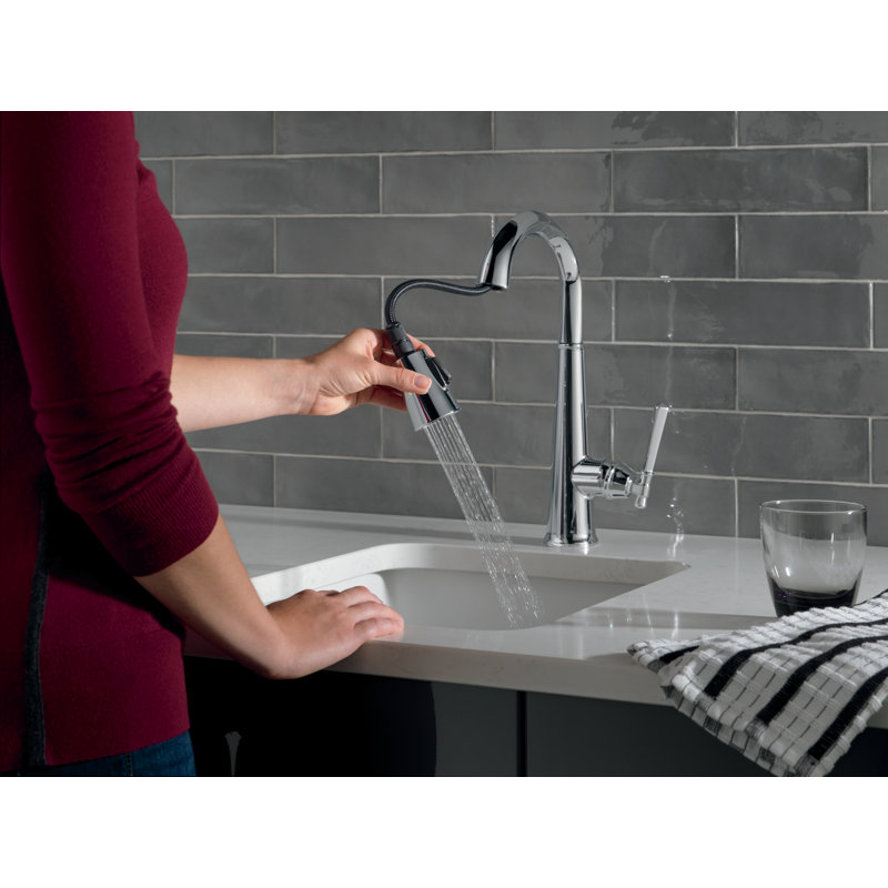 Robinet de cuisine Emmeline, Chrome Lumicoat