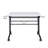 Techni Mobili Rolling Writing Desk With Height Adjustable Desktop And Moveable Shelf-179714960