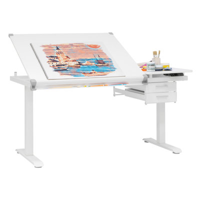 Table de dessin et de dessin à hauteur réglable fendue SD STUDIOS DESIGN Graphix II eLift