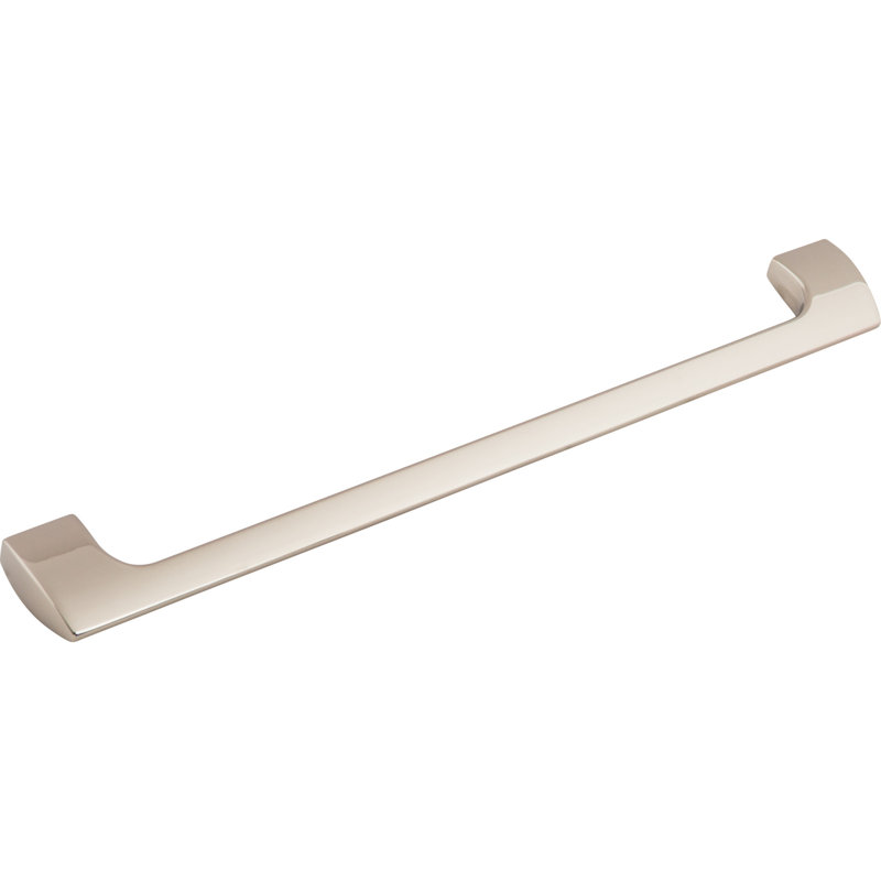 Holland Bar pull, Polished Nickel, 9" Center to Center Bar