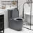 Seren Modern Soft-Close Antimicrobial Toilet Seat Cover-123096472