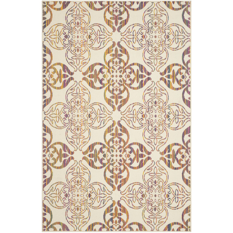 Havana Natural Performance Geometric Rug, Rectangle 4' x 5'7"