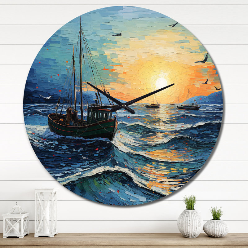 Horloge murale Vangogh, Très grand