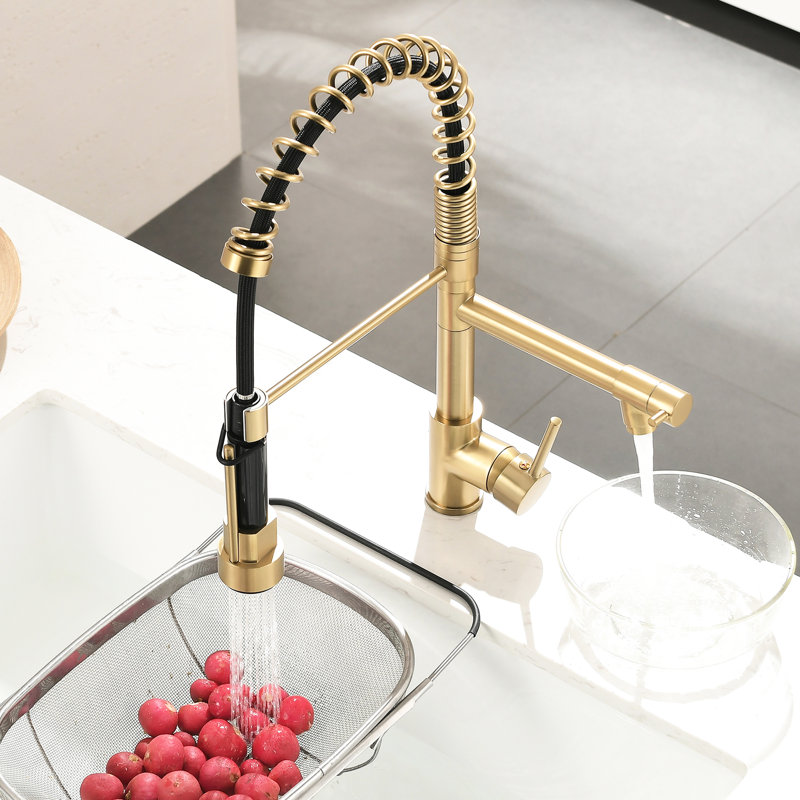 Robinet de cuisine Consoling Gold