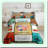 Happy Camper Geometric Grid Bedding Set - Full Size Rustic Farmhouse Comforter & Quilt Bedding for Travel Bunk RV Bed Decor. Includes 2 Colourful Pillowcases.