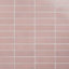 Color One 2x8 Glossy Lava Stone Tile-1997650117