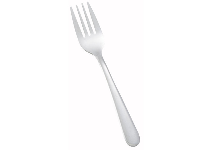Winco Windsor Stainless-Steel Salad Fork, Standard Weight, 6.5" (12 Pack)