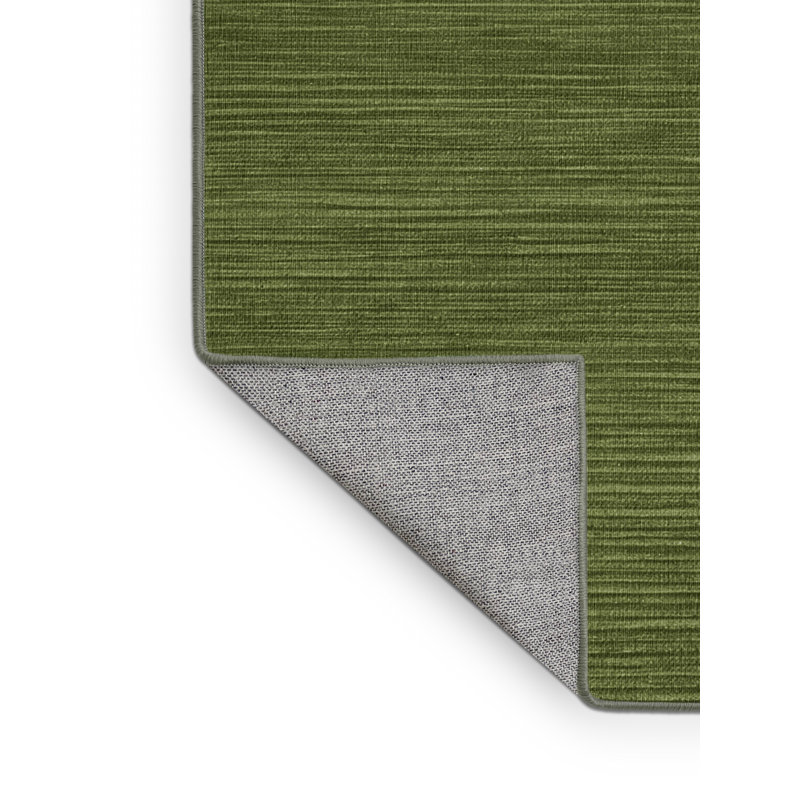 Tapis vert uni lavable à la machine, Rectangle 3 pi x 5 pi