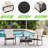 3-Piece Patio Rocking Bistro Set