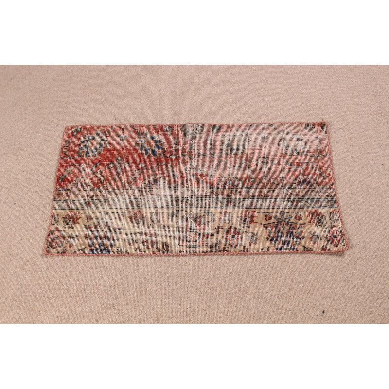 Discover The Red Vintage Turkish Rug That Adds A Touch Of Elegance In Small Spaces