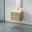 24" Wall-Mounted Bathroom Vanity