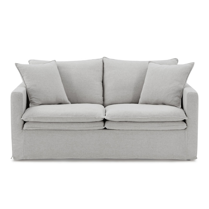Canapé Adaire, Gris, H 34,5 po x l 67,5 po x P 38 po