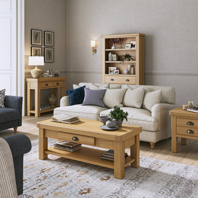 Murphys Floor Shelf Coffee Table with Storage