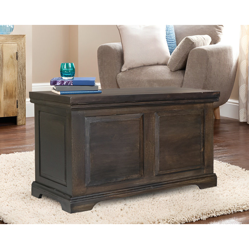 Situ Camp Trunk / Footlocker, Dark Brown