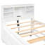 Tête de lit simple avec rangement et tête de lit avec 3 tiroirs - Structure solide en bois massif-22359755
