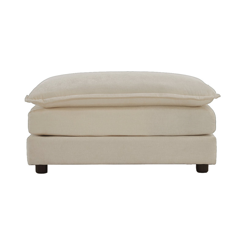 Tissu chenille beige - Structure pour une utilisation durable, pouvant accueillir 2, 3, 4 canapés, expérience relaxante