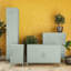2-door metal locker accent cabinet-206449357