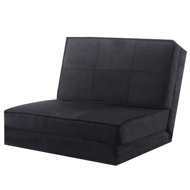 Canapé convertible Bowden, Noir