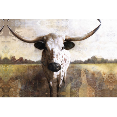 Spotted Cow - Wrapped Canvas Art Prints