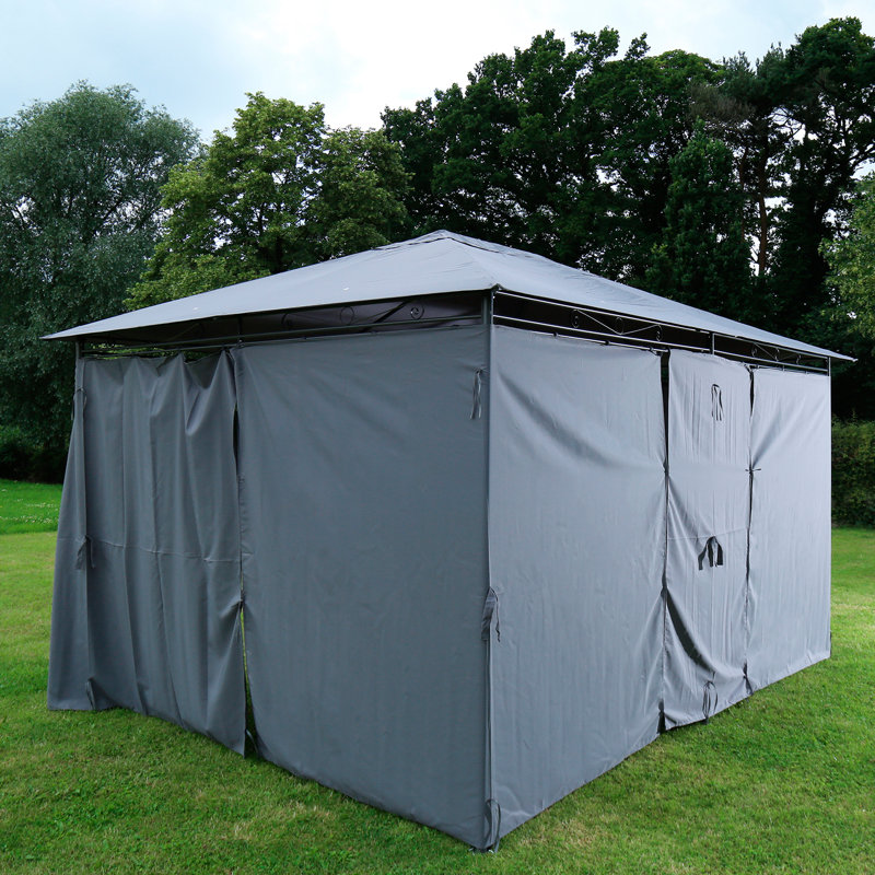 Abdul-Wahhab 3m X 4m Steel Patio Gazebo