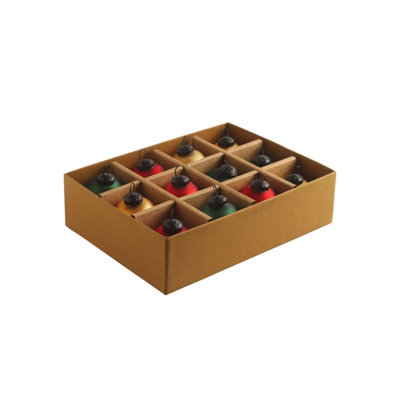 Ensemble d'ornement rond 12 pièces 12 pièces