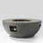 Propane Fire Pit 40000 - Steel For Outdoor Living Grey Look Enhances Space Finish
