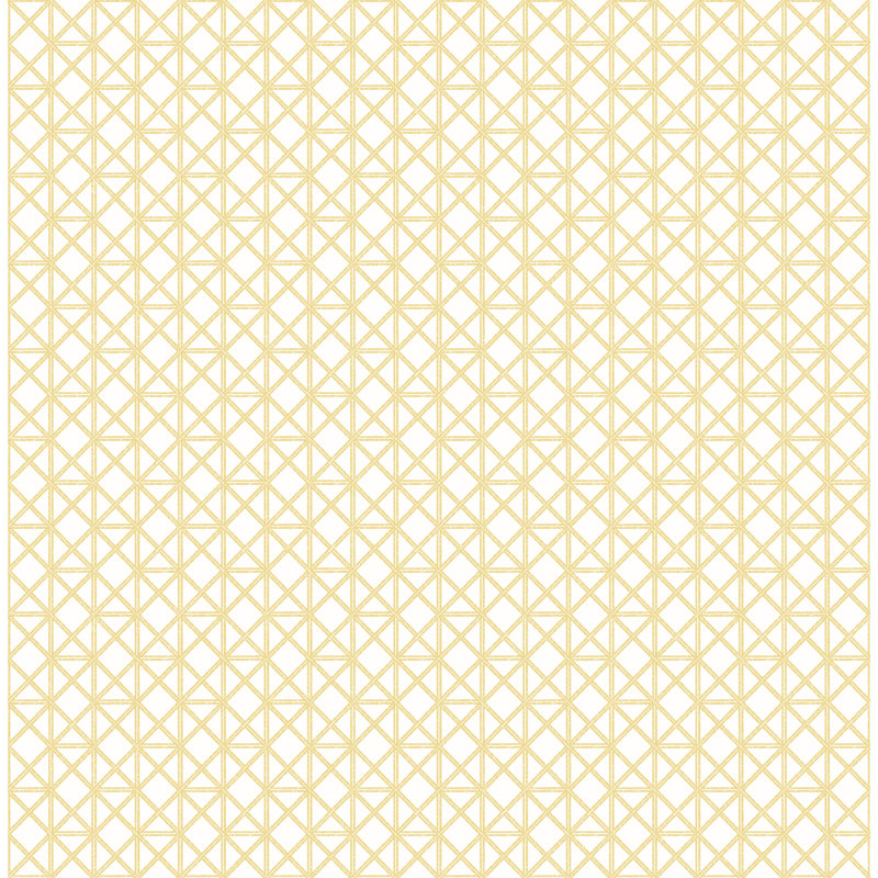 Lisbeth 10.06m x 52.07cm Semi-Gloss Wallpaper Roll, Yellow