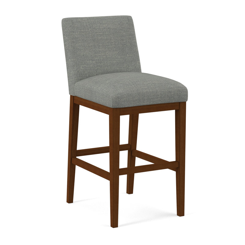 Upholstered Stool, 61558-61, English Saddle